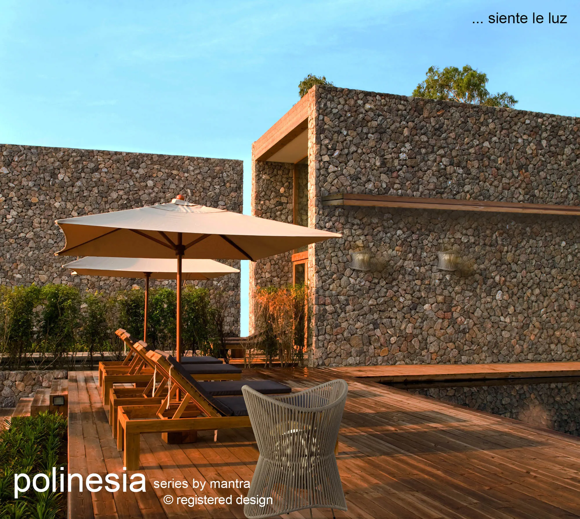 Polinesia Exterior Lights Mantra Fusion Exterior Wall Lights